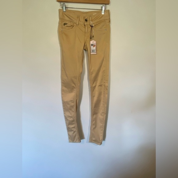 G star Raw-LYNN MID WAIST SKINNY JEANS caramel Color - Picture 1 of 12